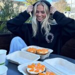 Jordyn Jones Instagram - and her juicy bagel