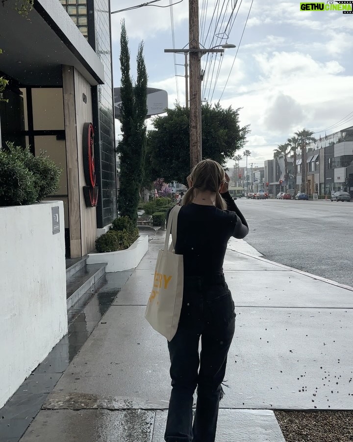 Jordyn Jones Instagram - really needed an umbrella ella ella aye aye aye West Hollywood, California