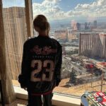 Jordyn Jones Instagram - best weekend ever 🏎️ thank you again @f1lasvegas @vegas #LasVegasGP 🏁 Las Vegas, Nevada
