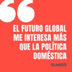 Jorge Ernesto Lanata Instagram - El futuro global me interesa más que la política doméstica. ¿Qué temas globales te interesan a vos? 🌎🌍🌏 Si ya te registraste en Lanata.tv (link en bio) podrás seguir eligiendo qué contenidos publicamos. ¡Entrá a la web y sumate! ¡Es gratis! #politica #futuro #global #lanatatv #futurethinking #jorgelanata
