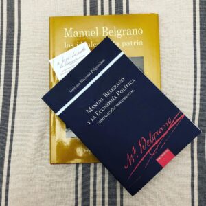 Jorge Ernesto Lanata Instagram - Hoy me llegaron estos dos libros de parte de un descendiente de #ManuelBelgrano! #gracias #patriotas #lanata #lanatatv #jorgelanata #argentina