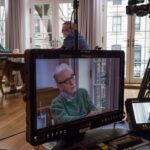Jorge Ernesto Lanata Instagram - Lanata por Barbara. @barbaralanata #woody #woodyallen #jorgelanata #lanata #lanatatv New York, New York