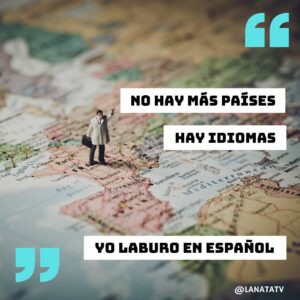 Jorge Ernesto Lanata Instagram - No hay más países. Hay idiomas. Yo laburo en español. #JorgeLanata #LanataTV #Lanata #hispanics #español #sinfronteras