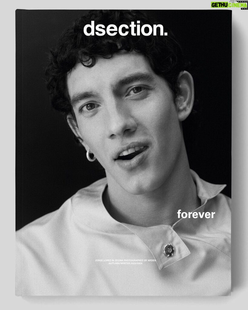 Jorge López Instagram - Introducing our Forever Vol2 cover star, @jorgelopez_as — a charismatic force in the ever-evolving landscape of entertainment. Hailing from Chile, this multifaceted actor has left an indelible mark on theatre, television, and streaming platforms, captivating audiences worldwide. We had the privilege of delving into his artistic world in our exclusive COVER STORY for DSECTION. We posed a simple yet profound question to Jorge: 'What does 'FOREVER' mean to you?' His response not only reveals his unique perspective on this timeless concept but also unveils his artistry and philosophy in a whole new light. COVER 7 of 8 / PRE-ORDER ON THE LINK IN BIO Jorge wears @zegnaofficial TEAM: Editor-in-chief @pauloamorimmeixedo Head of Editorial Content @filipefangueiro Photographer/Creative Director @arden__arden Fashion @juli.sartor Make up and Hair @sandroigon @primatm Producer @miguel.brana at @zerek_studio Production @zerek_production EP @zergreen @zerek_studio Production Assistant @zabdieljoel @zerek_studio Photographer Assistant @diegocarbajo_ Fashion Assistant @palomaaguti Post-Production @ismaelvillar  Locations @_hay_carmela_ #jorgelopez #zegna #dsection #cover Madrid, España