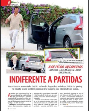 José Pedro Vasconcelos Instagram - A vaca foi à bomba e foi notícia !