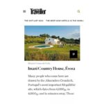 José Pedro Vasconcelos Instagram - É com muita honra que agradecemos a inclusão da Imani Country House nesta curta seleção de melhores Hotéis de Portugal feita pela Conde Nast Traveller e ao lado de hotéis tão prestigiados. Obrigada à Conde Nast Traveller e à jornalista Abigail Malbon.