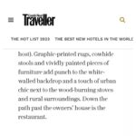 José Pedro Vasconcelos Instagram - É com muita honra que agradecemos a inclusão da Imani Country House nesta curta seleção de melhores Hotéis de Portugal feita pela Conde Nast Traveller e ao lado de hotéis tão prestigiados. Obrigada à Conde Nast Traveller e à jornalista Abigail Malbon.