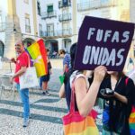 José Pedro Vasconcelos Instagram - Primeira marcha Pride na cidade. Évora arregaça as mangas e cresce. Viva o amor, viva a liberdade. Somos uma cidade livre, sempre! 🏳️‍🌈 Praça Do Giraldo - Évora