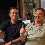 José Pedro Vasconcelos Instagram - Já é uma tradição de verão, quando cruzo o Douro janto com o meu amigo Quim Barreiros, sábio e bom como poucos. Obrigado @quim.barreiros Minho