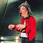 José Pedro Vasconcelos Instagram - Como é bom conhecer talento. Obrigado @taniasafaneta_clown até já Chapitô