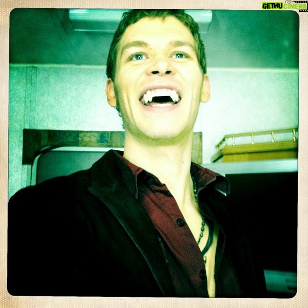 Joseph Morgan Instagram - Before the ritual, spirits were high…