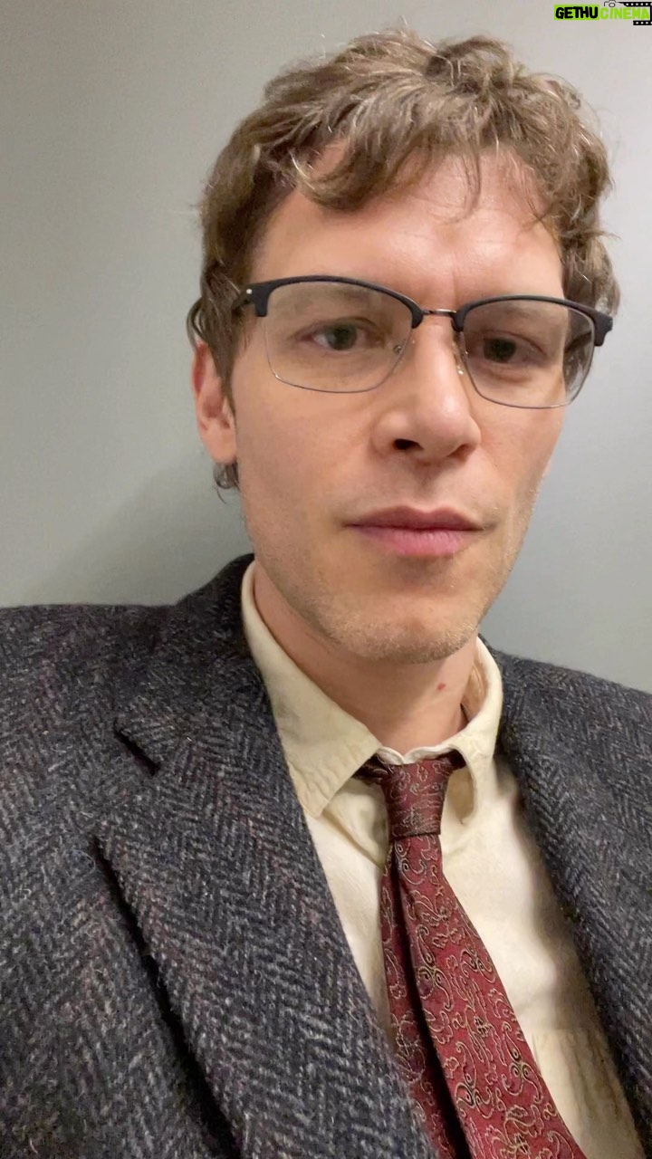 Joseph Morgan Instagram - SPOILER ALERT! Contains SPOILERS for Titans ep2! This is a small reaction video I made while shooting my first scene on #DCTitans Fun fact: the tie I’m wearing here is mine, it belonged to my dad.