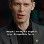 Joseph Morgan Instagram - Joseph Morgan is a real one #HaloTheSeries