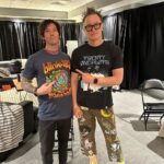 Josh Dun Instagram - visited blink on tour. never really been on tour without being On Tour, but when mark hoppus says to come to any and every show then go to as many as possible. so much fun i love music and blink 182 Tours4fun