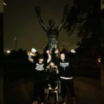 Josh Dun Instagram - Trained every day for the past two weeks with @glennholmesla but boxing at the rocky steps in philly before the gig was probably the highlight. Rocky Steps