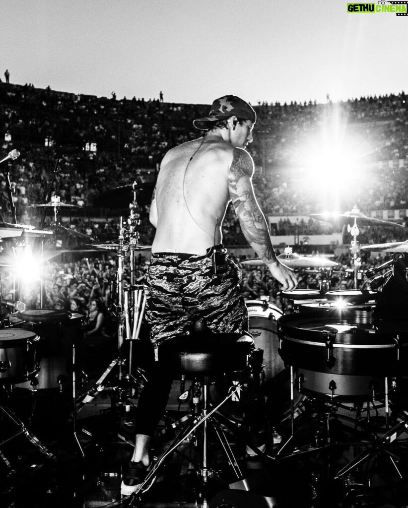Josh Dun Instagram - some photos of your son at work in france Music Company
