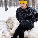 Josh Dun Instagram - here’s me sitting and standing amongst some snow in Russia. mark took these photos on a mobile cellular device. tyler and i talked about it and we liked the shows there a lot. @reelbearmedia Moscow