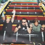 Josh Dun Instagram - happy birthday @markhoppus. thanks so much for taking me to the courthouse of back to the future to figure out what your age is, again(?)