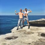 Josh Dun Instagram - grabbed our beach gear and drove to the beach. Bondi Beach, Sydney