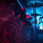 Josh Dun Instagram – me, josh, on the drums. in Canada. I love Canada. I love the drums.