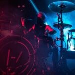 Josh Dun Instagram - me, josh, on the drums. in Canada. I love Canada. I love the drums.