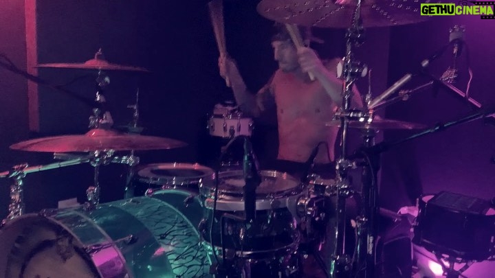 Josh Dun Instagram - love to play our songs on the road and at home. this time at home but going to be on the road very soon. also always playing our songs with laser eyes.