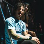 Josh Dun Instagram - visited blink on tour. never really been on tour without being On Tour, but when mark hoppus says to come to any and every show then go to as many as possible. so much fun i love music and blink 182 Tours4fun