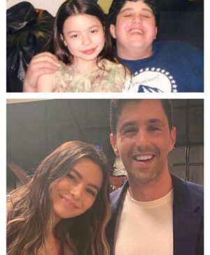 Josh Peck Instagram - I SEE NO DIFFERENCE @mirandacosgrove #tbt
