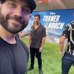 Josh Peck Instagram - Not quite sure how I got so lucky to be on a show like Turner and Hooch, so I won’t question it. All I’ll say is here’s a photo dump from #turnerandhoochseries streaming NOW only on @disneyplus