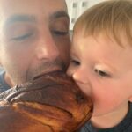 Josh Peck Instagram - I never met my Dad and was scared that I wouldn’t know how to do it. Thanks for teaching me, Max, and getting me in the club. Sorry I gave you my food obsession. #loveyouforever #happyfathersday