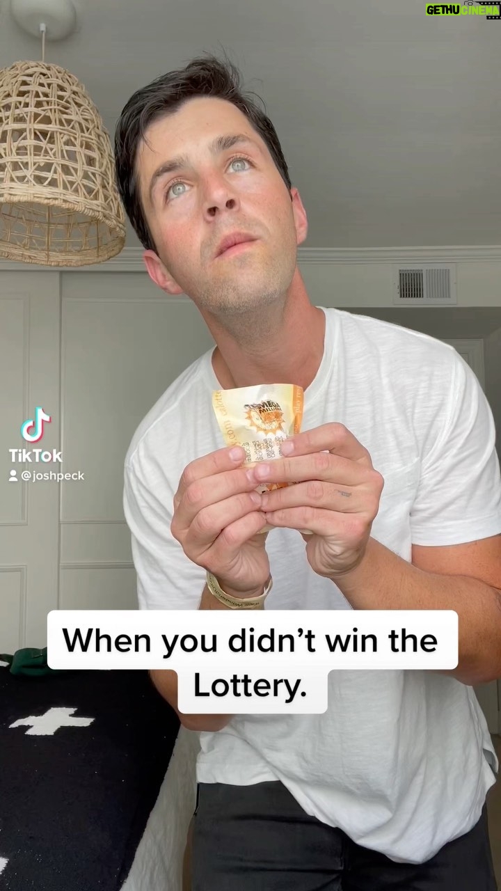 Josh Peck Instagram - Has anyone actually met a lottery winner?