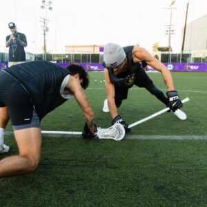 Josh Richards Instagram - Had to show the boys I’m a Lax God