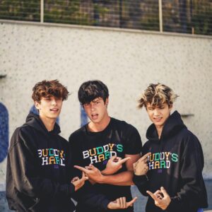 Josh Richards Instagram - Buddy’s hard merch is officially dropped! Link in bio buds!