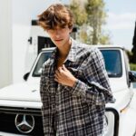 Josh Richards Instagram - Switching to the white benz 9͓̽9͓̽9͓̽