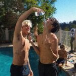 Josh Richards Instagram - Sway pool days