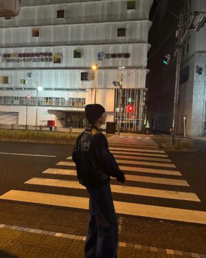 Joshua Instagram - Late night walk 🌃