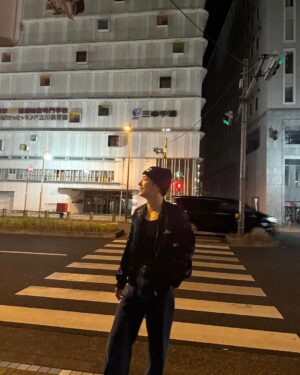 Joshua Instagram - Late night walk 🌃