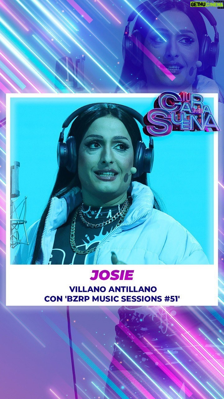 Josie Instagram - Ya solo por lo que trabajó para imitar y saberse de memoria la sesión de @villanoantillano con @bizarrap, @josietv se merece un monumento. 👏👏 ¡Maravilla absoluta! 😎