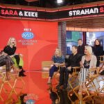 Josie Bissett Instagram - We're getting the squad back together! Don't miss our #MelrosePlace reunion on @StrahanSaraKeke Wednesday at 1pm E/12p C/P! #SSK @lauraleightonforreal @daphnezuniga @sarahaines @michaelstrahan @keke #DougSavant #courtneythornesmith #andrewshue #friendsforever Times Square, New York City