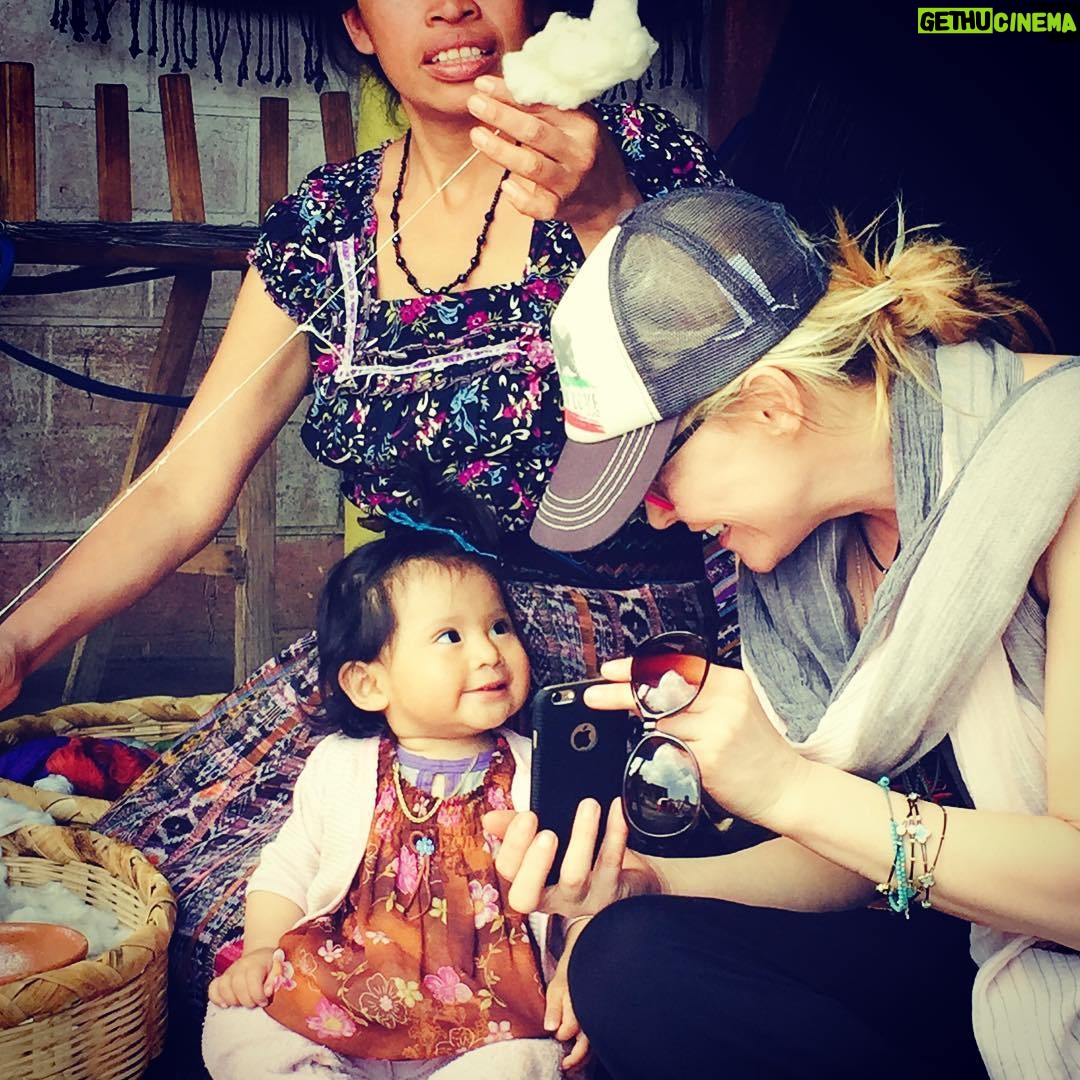 Josie Bissett Instagram - Fell in L O V E with the beautiful country & people of #guatemala San Pedro La Laguna, Lago De Atitlán, Guatemala