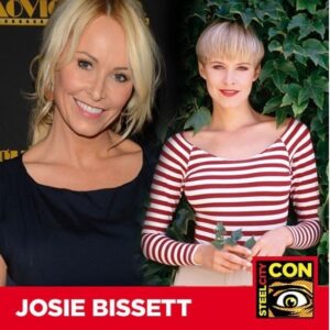 Josie Bissett Instagram - I am super excited to announce that I will be attending my first ComicCon on August 11-13th 2023 
@SteelCityComicCon in Pittsburgh! 
BONUS for Melrose Place fans @daphnezuniga and @grant_show will be there as well.
Tickle Monster Fans. I will also be signing my children’s @ticklemonsterbook Laughter Kit. Complete with book + Tickle Gloves😊 YESSSS! 
This will be so much fun..I hope to see you there ❤️❤️ ❤️ #SteelCityCon #melroseplace #ticklemonsterbook #josiebissett #dahpnezuniga #grantshow #thesecretlifeoftheamericanteenager #comiccon #pittsburgh