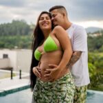 Jottapê Instagram - Vocês acham que a Athena será mais a cara de quem, da mamãe ou do papai? 💚
