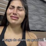 Jottapê Instagram - A saga do choro na gravidez 😂