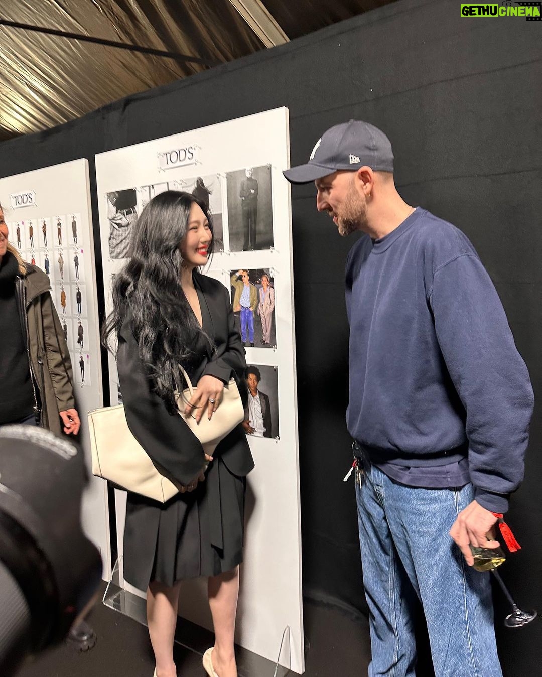 Joy Instagram - @tods @mt_matteotamburini 🤍 #TodsFW24 Milan, Italy