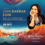 Juhi Babbar Instagram - What better day to announce than Dussehra! 🎆 We are thrilled to share that our play, ‘With Love, Aap Ki Saiyaara’ will be performing 5 amazing shows in and around London💕✨✨ Feeling Thankful Grateful Blessed 😇💫 Sending out warm wishes for a joyous and prosperous Dussehra celebration! 🙏🌟 #MyPlay #WithLoveAapKiSaiyaara #EkjuteTheatreGroup #UKtour #SaiyaaraInLondon #FiveShows #DussehraAnnouncement #LivePerformance #FestivalVibes #LondonEntertainment #DussehraFestivities #DussehraWishes #LondonEvents #PerformanceArt #LondonCulture #DussehraCelebration #StageLights #ExcitingTimes #TheatreMagic #DramaInLondon #StagePerformance #TheatreArts #LondonTheatre #TheatreLife #SpotlightOnStage #Jashn-e-Rekhta #TheBhavan #TheSweyneParkSchoolHall #WatermansArts #TheNehruCenter London, United Kingdom