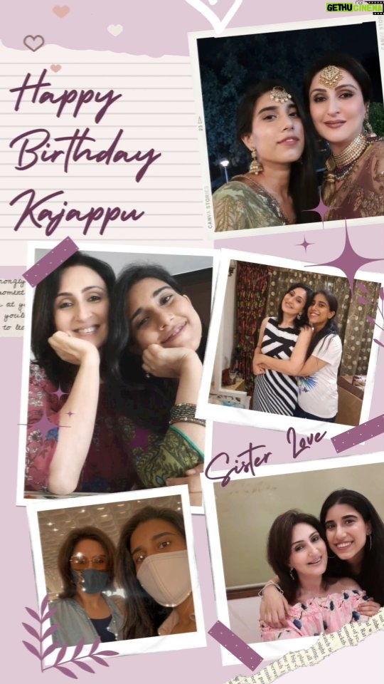 Juhi Babbar Instagram - Happy Birthday my darling Kajri! ๐๐ This year is extremely important for you, and because of you, for the entire Babbar clan as well!๐ Can't wait to see our baby sister direct one of the biggest films in Indian and British history! ๐ฅ๐ฎ๐ณ๐ฌ๐ง And OMG, Iโm so excited to act under your direction! ๐ฌ ๐คฉ Lots of love kisses and hugs โค๏ธ๐ #HappyBirthday #FamilyPride #BabbarClan #DirectorKajri #ExcitingTimesAhead #kajribabbar #Flimmaking #Celebrationtime #indiancinema #britishcinema #juhibabbarsoni