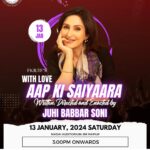 Juhi Babbar Instagram - Step into the captivating realm of Juhi Babbar Soni at IIM Raipur's auditorium on January 13th. A masterful storyteller and acclaimed director, Juhi's theatrical brilliance promises an unforgettable experience. Join us for an evening where emotions come alive on stage with Juhi Babbar Soni's latest masterpiece.✨✨ #karmaanta #karmaanta_iimraipur #KarmaantaChronicles #iimraipur #iimraipurofficial #iimraipurdiaries