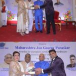 Juhi Babbar Instagram - It was an honor to be awarded by the Governor of Maharashtra, Shri Ramesh Bais ji, at the Raj Bhavan in Mumbai. We are fortunate to have someone as dynamic as him as the honorable Governor, who has been a parliamentarian for many years, served as the governor in different States and now is gracing the chair as the Governor of Maharashtra. It was an honor to receive the Maharashtra Jan Gaurav Puraskar for my contribution to the arts. It is indeed a special moment when your state recognizes and honors you for your contributions. I am immensely thankful to Sapna Subodh Saoji Charitable Trust, Shri Subodh Keshao Saoji, former Minister of Maharashtra state, and Dr. Rahul Subodh Saoji for nominating my name for this award. Special thanks to Smt. Kavita Saoji for always being an admirer of my art. Receiving this award was an incredibly memorable and humbling experience. I am deeply honored and thankful for this🏆✨ #ArtisticRecognition #MaharashtraJanGauravPuraskar #HonoredArtist #GovernorAward #RajBhavanMumbai #ArtContribution #GratitudeMoment #SapnaSubodhSaojiCharitableTrust #MaharashtraAchievement #ThankfulHeart #MemorableExperience #ArtAppreciation #ShriRameshBais #StateHonors #CulturalContribution #SpecialRecognition #HumbledArtist #ProudMoment #ArtsAndCulture #InspirationInArt #Juhibabbarsoni