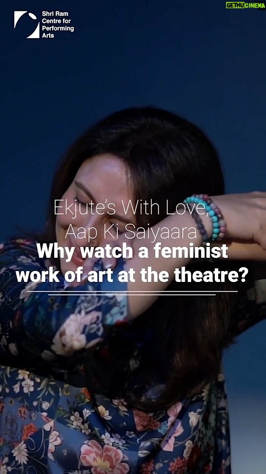 Juhi Babbar Instagram - We all love a feminist work of art in this day and age. Why not book your tickets and catch Ekjute's 'With Love, Aap Ki Saiyaara' on December 22nd at the Panna Bharat Ram Theatre Festival? A play for a cause, a play with gravitas and one written, directed and acted by a woman of substance, Come one, come all! Visit the link in bio, secure your seats and get dramatic! #pannabharatram #pannabharatramtheatrefestival #theatre #theatrefestival #repertoryactors #actors #acting #stage #backstage #behindthescenes #BTS #theatreislife #actingislife #actorslife #art #artist #artists #tughlaq #agniaurbarkha #daakusultana #performance #padmashri #sangeetnatakakademi #award #daakusultana #nautanki #natak #opera Shri Ram Centre