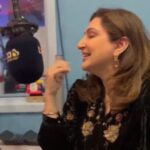 Juhi Babbar Instagram - Lyca is one of the top Indian radio stations in England, and it was truly special to be invited by them to go live. I always enjoy visiting radio stations; I genuinely admire the art of expressing oneself through voice and have great regard for radio artists and radio jockeys.The most exciting part was the interview and going live with Bali Brahmbhatt Ji. I've been a fan of his music, especially the 90's hit 'Amma Dekh Tera Munda Bigda Jaye.' I must say, though a Grand Dad, he is still quite a bit of a Bigda Hua Munda. He had lovely things to say about my family and absolutely made me feel at home. 🎶❤️ My visit was extremely memorable due to the warm welcome and love I received from everyone, especially Ruby Raza Ji, one of the senior members at Lyca. I was touched by her kindness and appreciation for my diction.💕🎤 Lyca's collaboration with my play was a great boost, and I could sense a feeling of a family-like vibe throughout the entire radio station. I believe the credit goes to none other than the CEO of Lyca Mr.Raj Baddhan, wishing him a lot more success! I can't wait to be back in London and once again go live for the wonderful listeners of Lyca🇬🇧✨ #LycaRadio #RadioLife #LiveInterview #BaliBrahmbhatt #MusicMemories #LondonVibes #VoiceArtistry #RadioLove #WarmWelcome #MemorableMoments #FamilyAtmosphere #LondonDiaries #RubyRaza #FanMoment #FeelingBlessed #RadioJockeyLife #LondonCalling #PlayCollaboration #HomeAwayFromHome #ExcitingTimes #Myplay #ekjutetheatregroup #SaiyaarainLondon #JuhiBabbarSoni